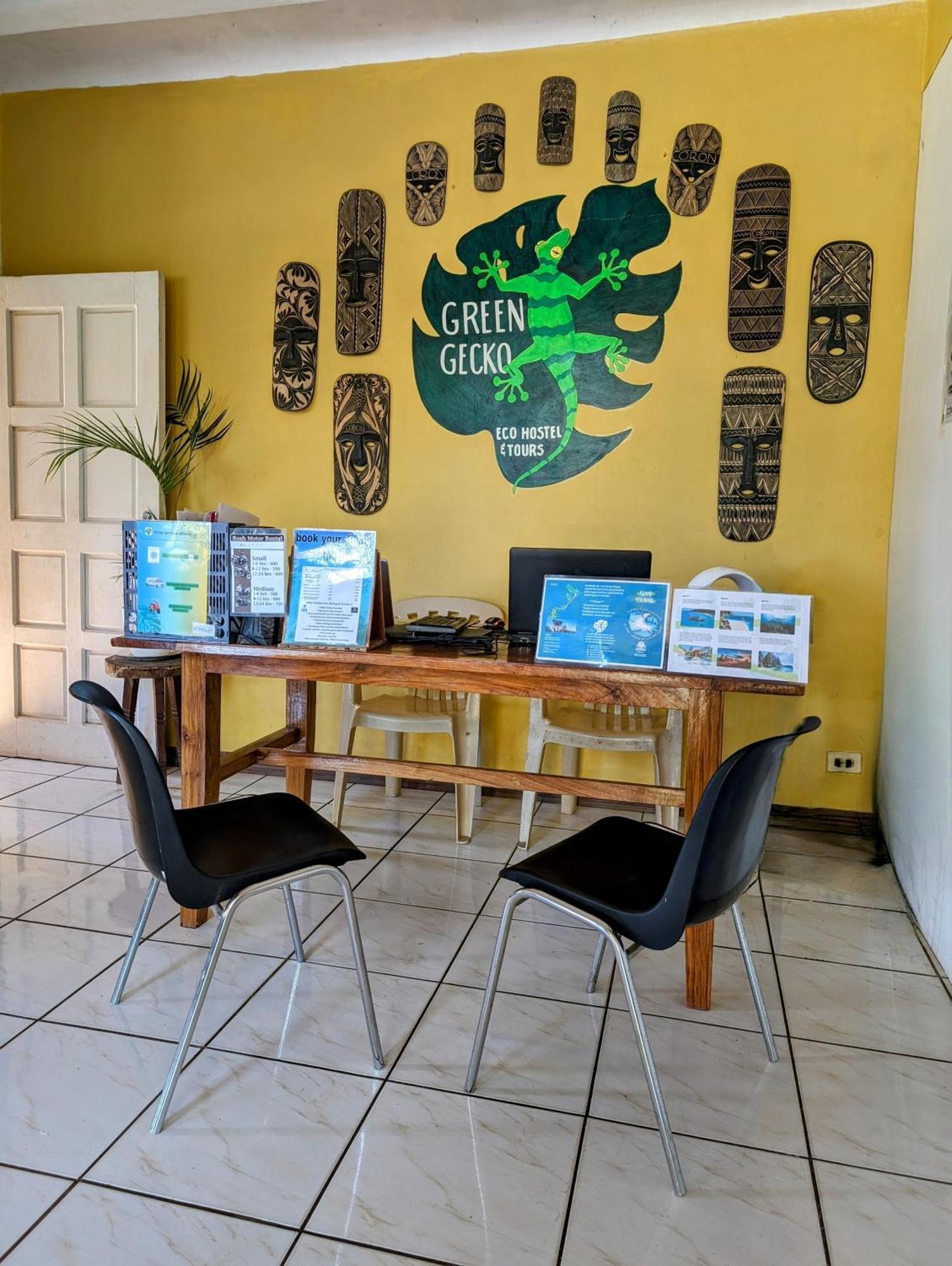 Screaming Gecko Hostel Air-Con Busuanga Exterior foto